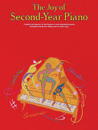 Book cover for The Joy of Second-Year Piano