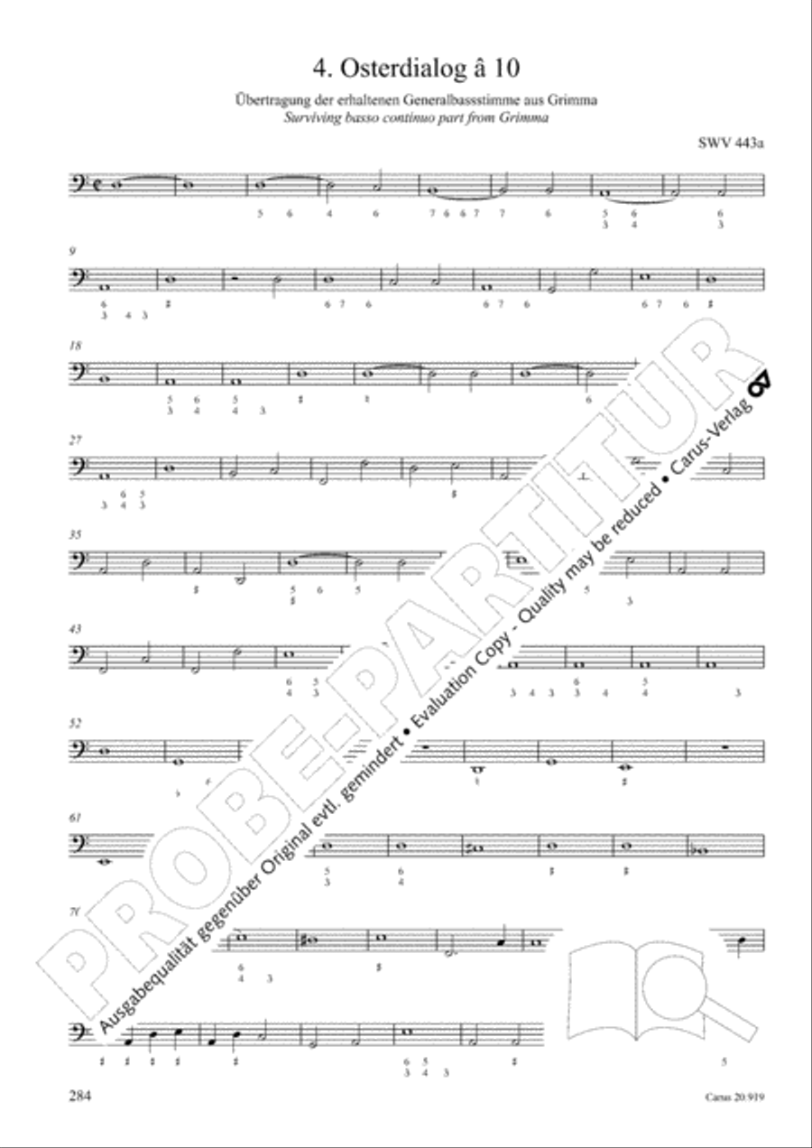 Opera varia I. Works with 1-7 parts (Complete edition, vol. 19) [Werke mit 1-7 obligaten Stimmen] Score scores gallery preview page 341