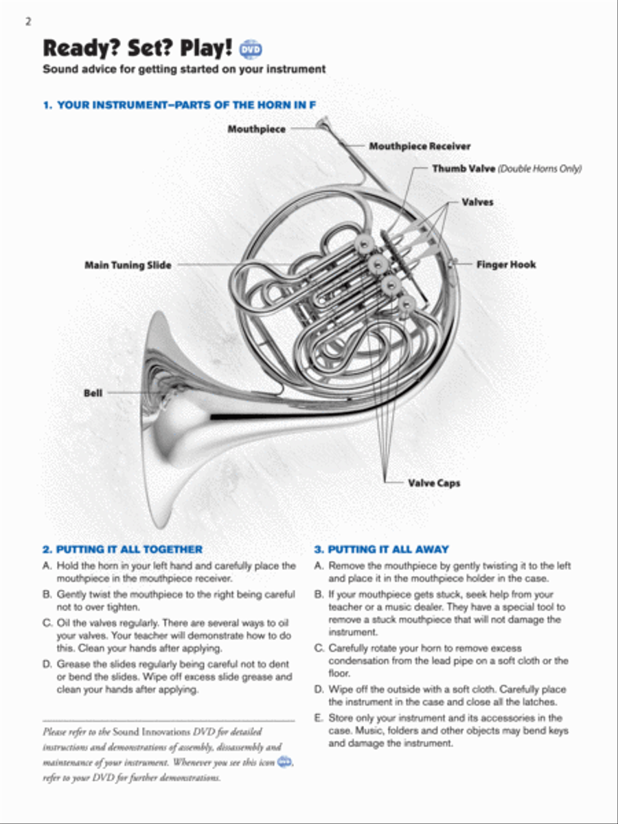 Sound Innovations for Concert Band, Book 1 Concert Band Methods scores gallery preview page 2