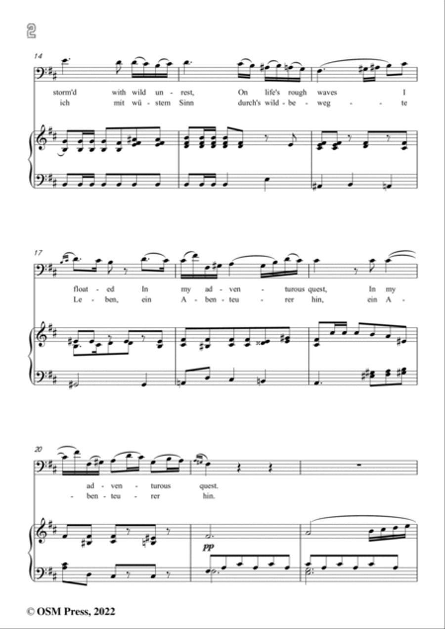 Spohr-Der Kriegeslust ergeben,in b minor Voice scores gallery preview page 4