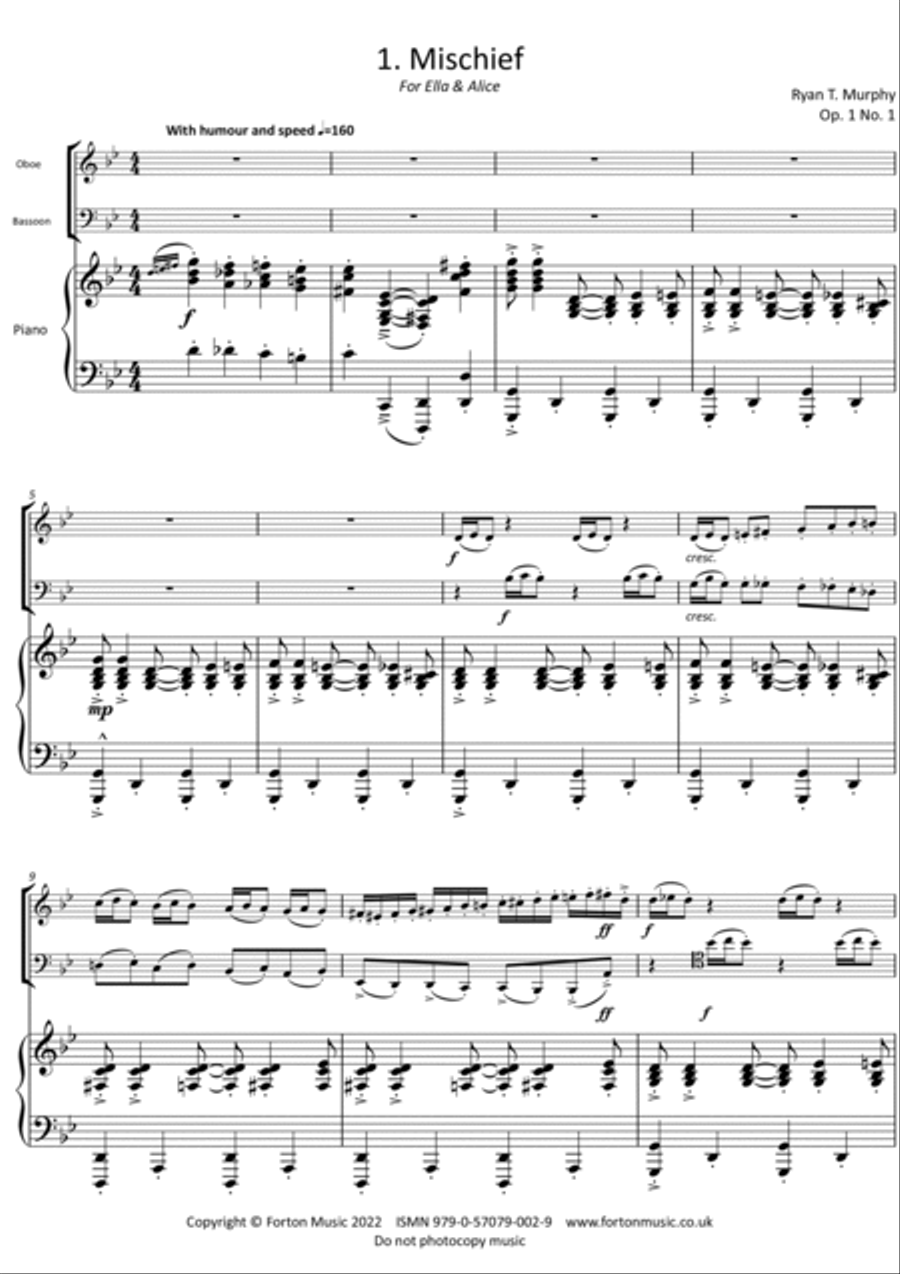 Child's Play Bassoon scores gallery preview page 3