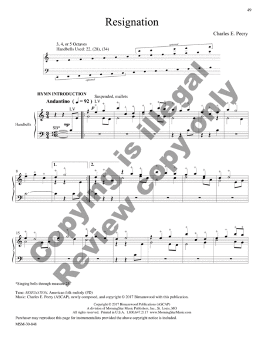 Let Praises Ring, Volume 3 5-Octaves scores gallery preview page 161