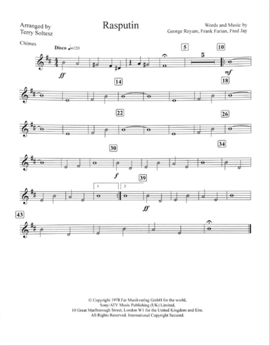 Rasputin Chamber Music scores gallery preview page 5