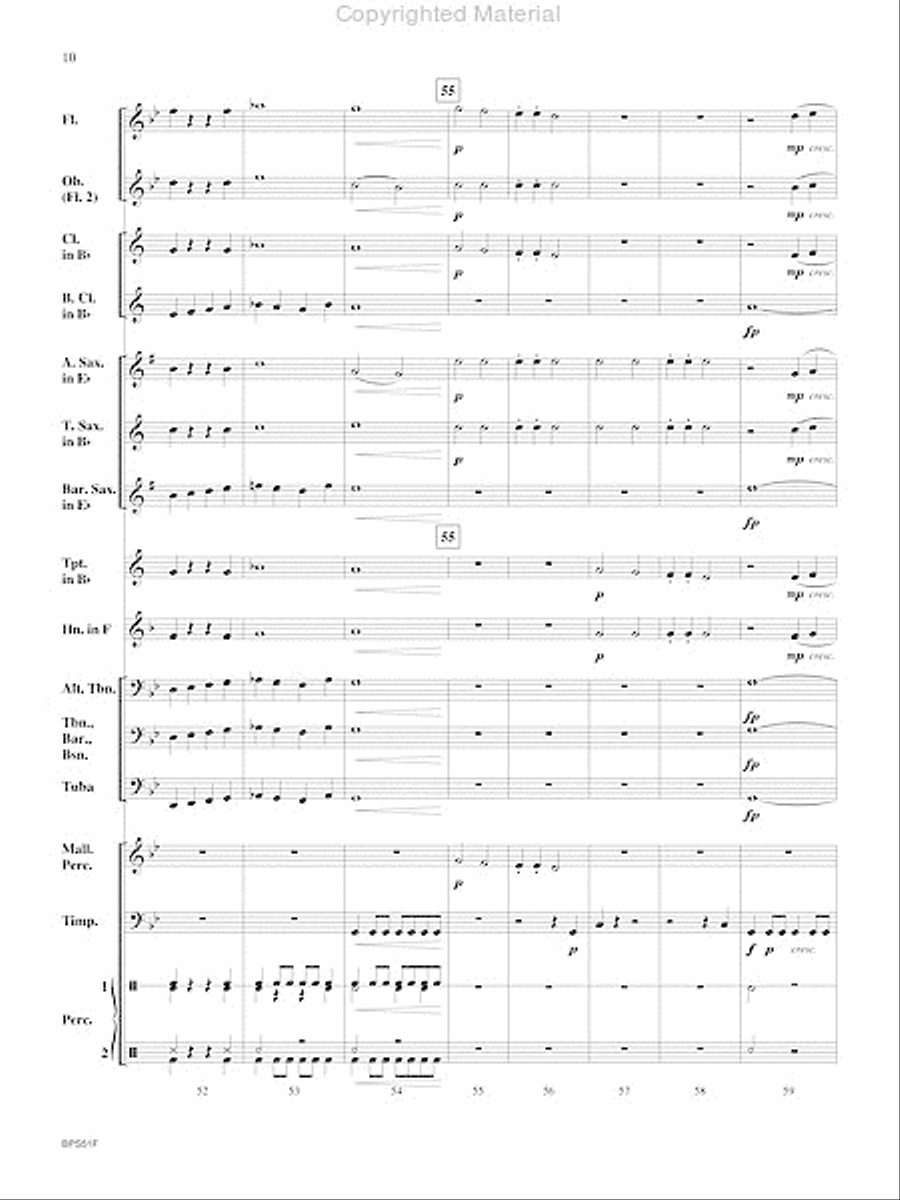 Shockwave Concert Band scores gallery preview page 11