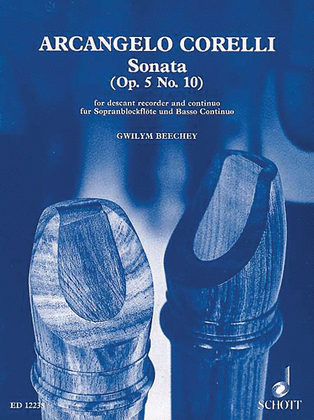 Book cover for Sonata in F Major Op. 5, No. 10