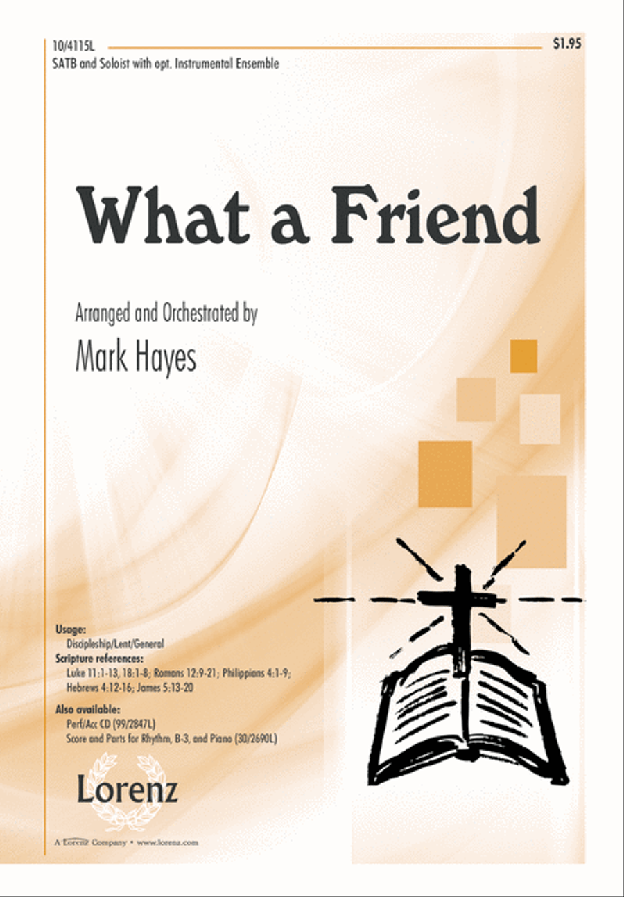 What a Friend 4-Part scores gallery preview page 2