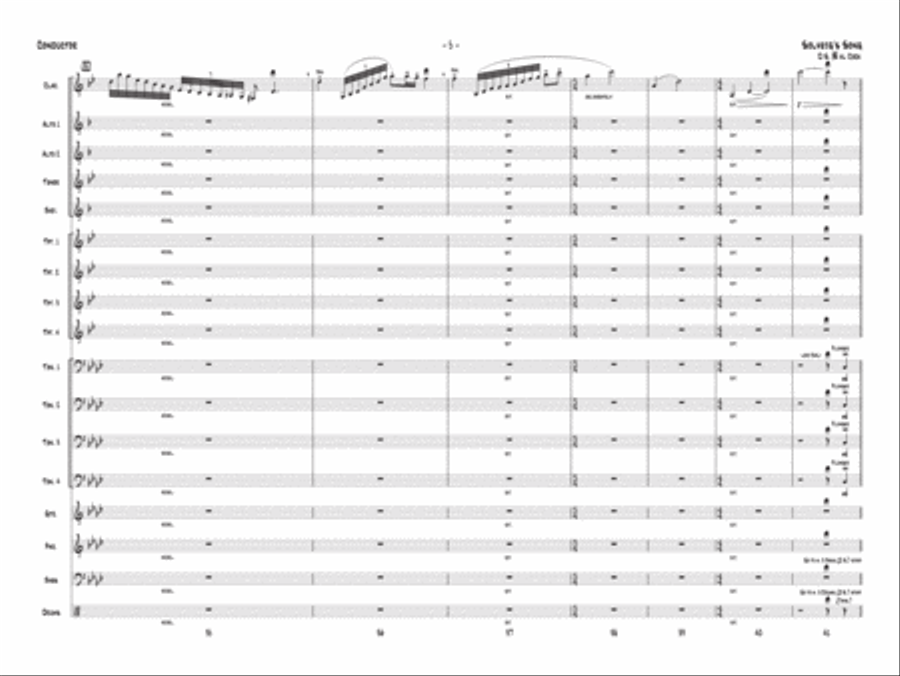 Peer Gynt Suite Peer Gynt Suite Jazz Ensemble scores gallery preview page 16