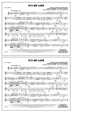 It's My Life (arr. Conaway & Holt) - Bb Clarinet