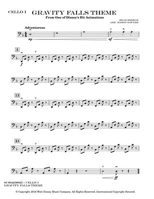 Gravity Falls (main Theme) - Score Only