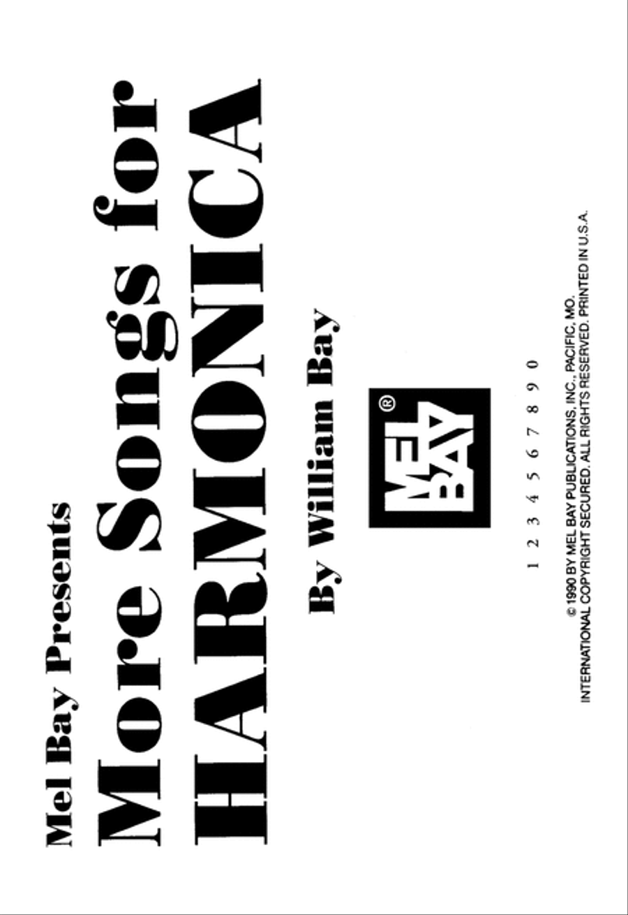 More Songs for Harmonica More Songs for Harmonica Harmonica scores gallery preview page 2