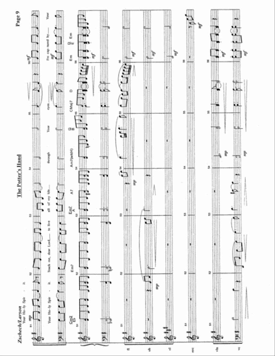 The Potter's Hand Choir scores gallery preview page 11