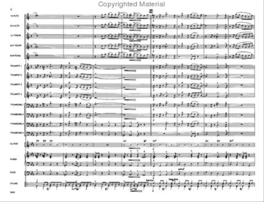 Designated Swinger Jazz Ensemble scores gallery preview page 5