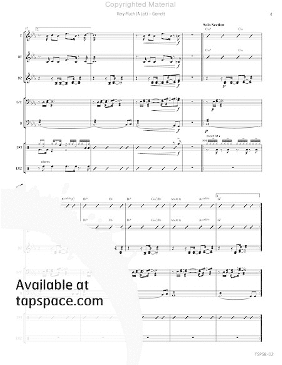 Very Much (A Lot) Steel Drum Band scores gallery preview page 6