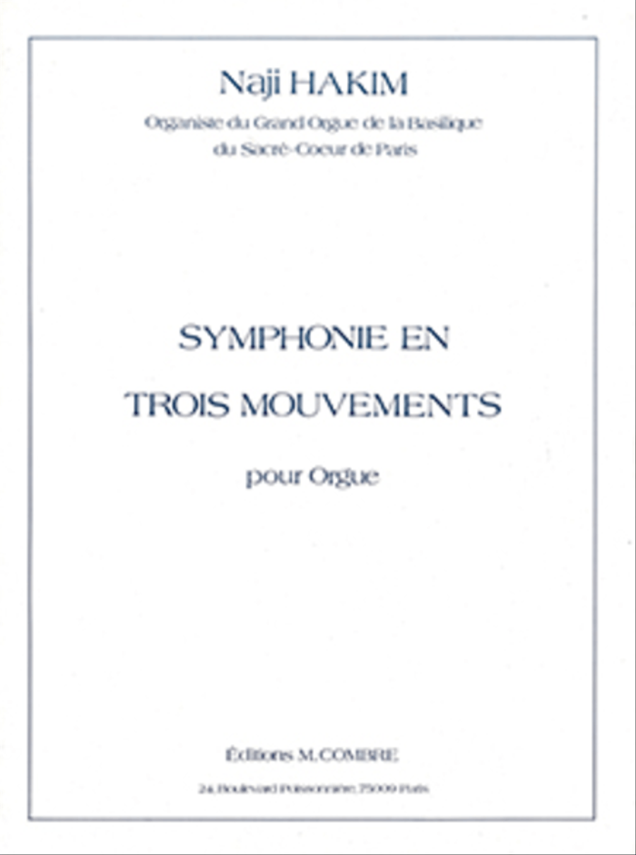 Symphonie en trois mouvements