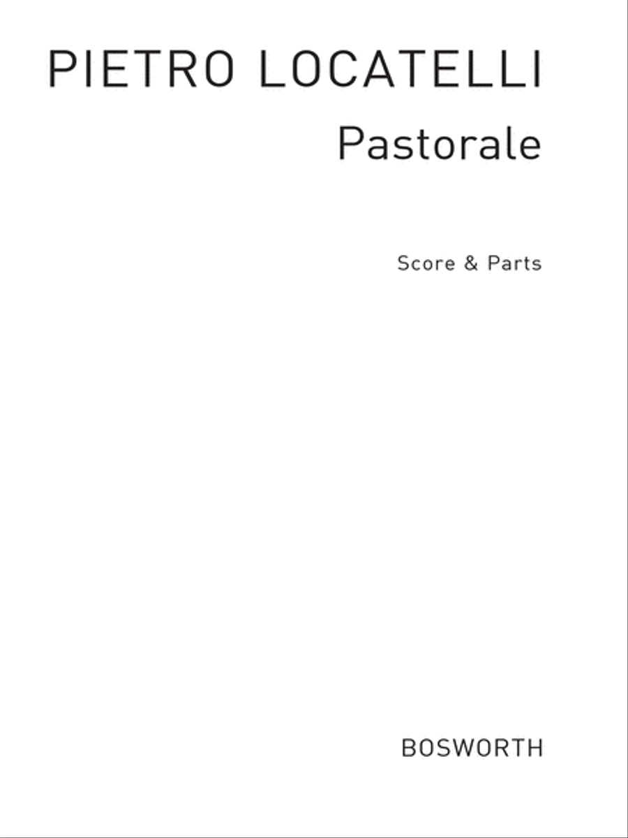 Locatelli, P Pastorale Rosenstengel Rec Ens Recorder scores gallery preview page 1