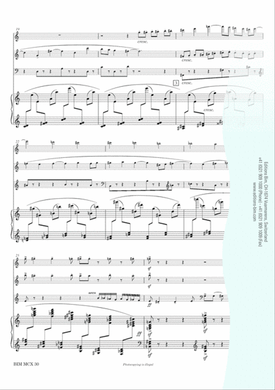 4 x 4 4 x 4 Flute scores gallery preview page 4