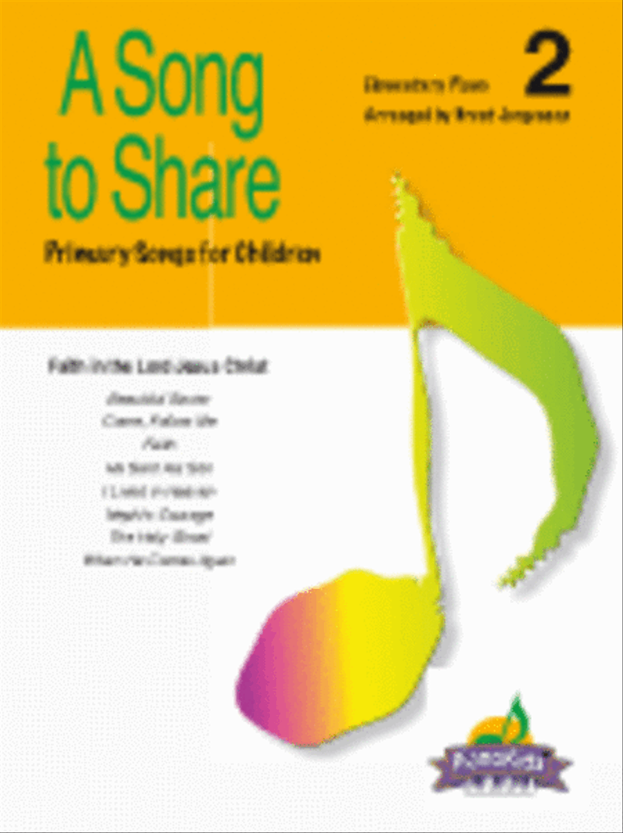 A Song to Share - Vol 2 - Elementary Piano Easy Piano scores gallery preview page 1