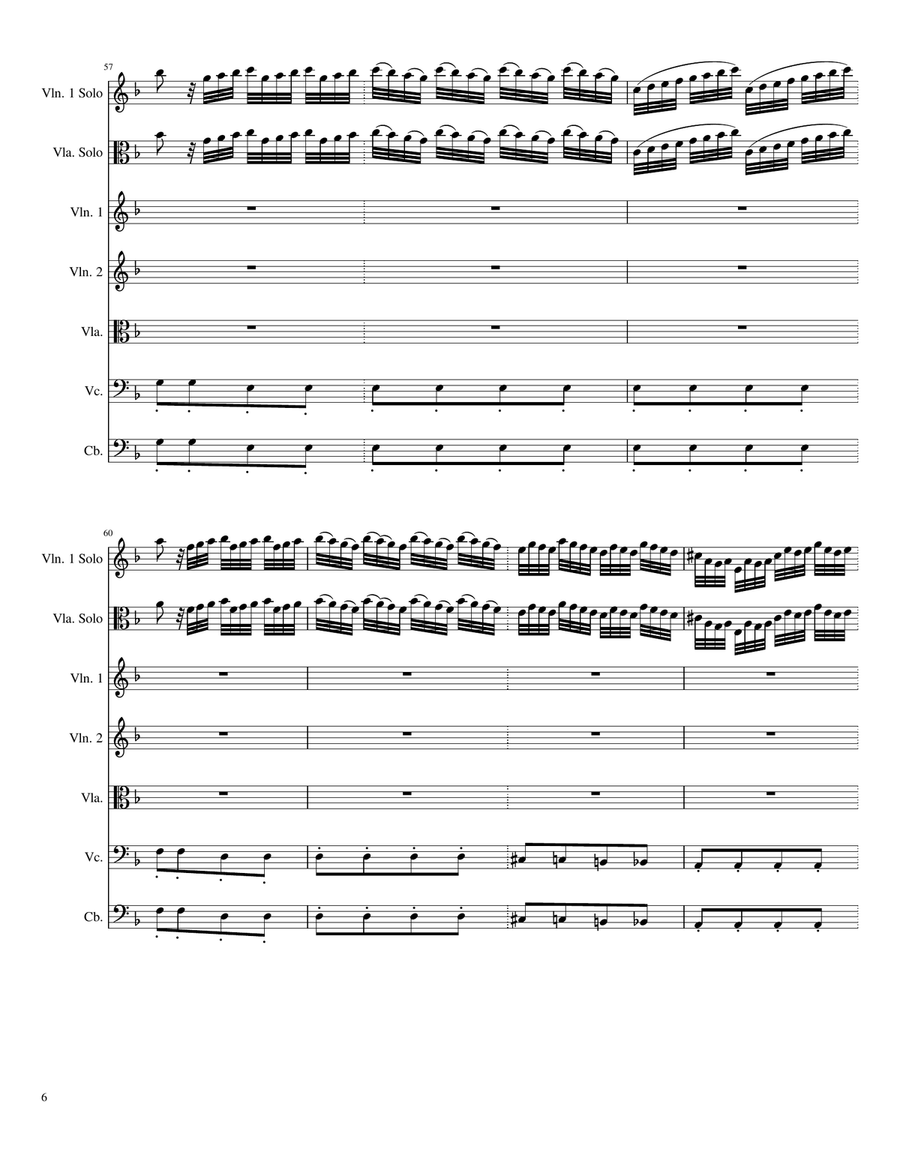 Vivaldi's L'Inverno for Solo Violin or Viola and String Orchestra (d minor version) image number null