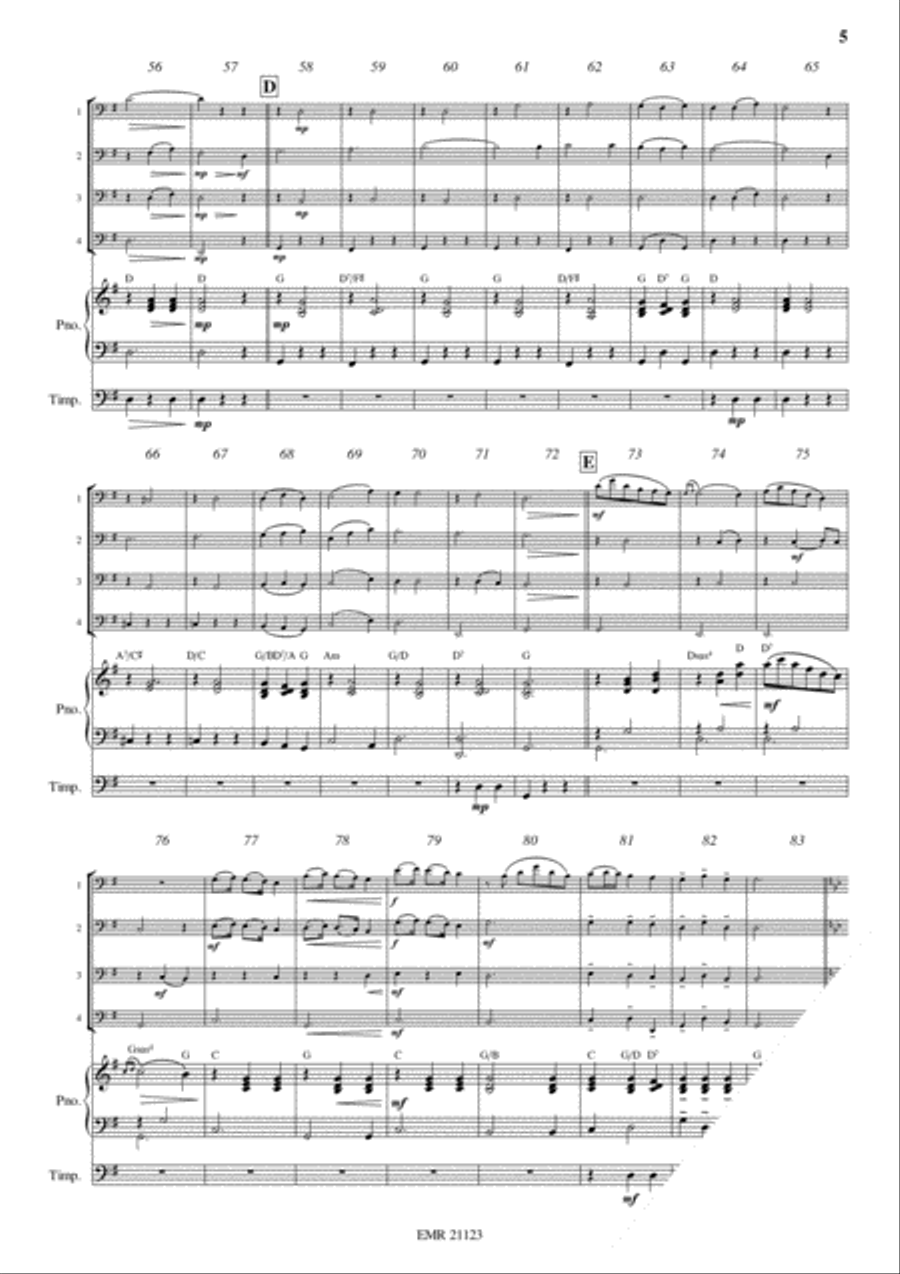 Plaisir d'Amour Plaisir d'Amour Cello scores gallery preview page 5