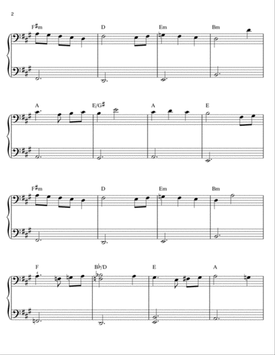 The Wandering Kind (Prelude) Voice scores gallery preview page 2