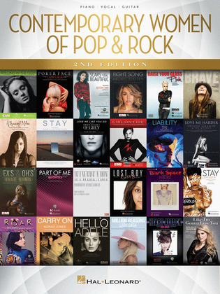 Book cover for Contemporary Women of Pop & Rock – 2nd Edition