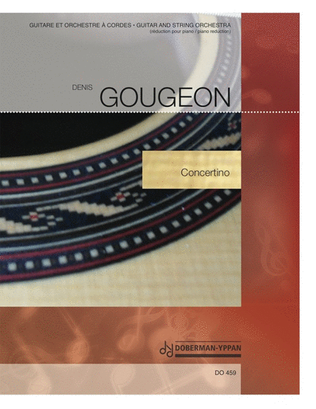 Book cover for Concertino for guitar (piano red)