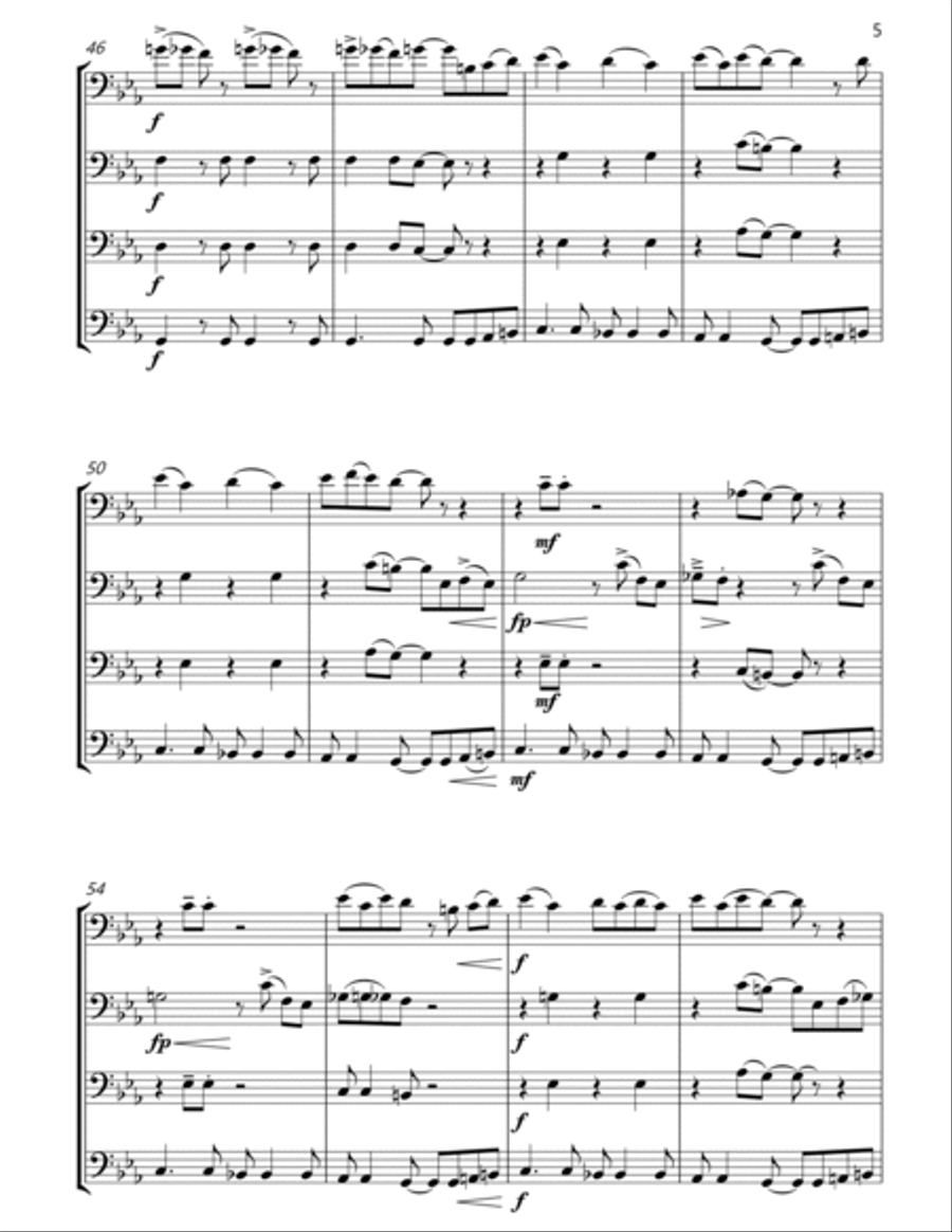 Raccoon Brass Ensemble scores gallery preview page 6
