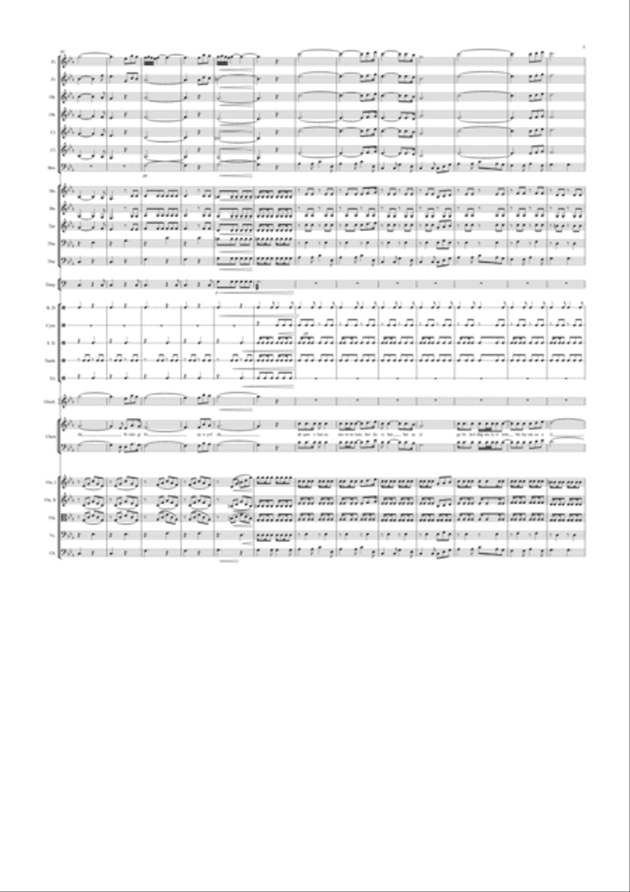 Kol Dugmeleri Full Orchestra scores gallery preview page 5
