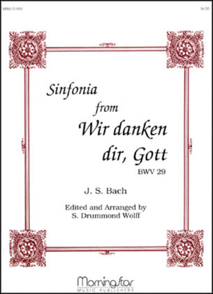 Book cover for Wir Danken Dir, Gott (Sinfonia)