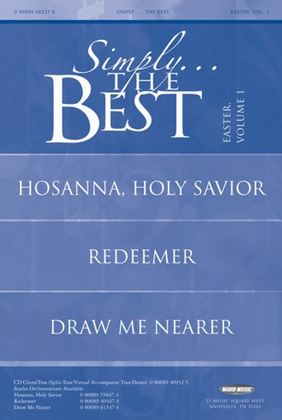 Book cover for Simply The Best: Easter V1 - Booklet