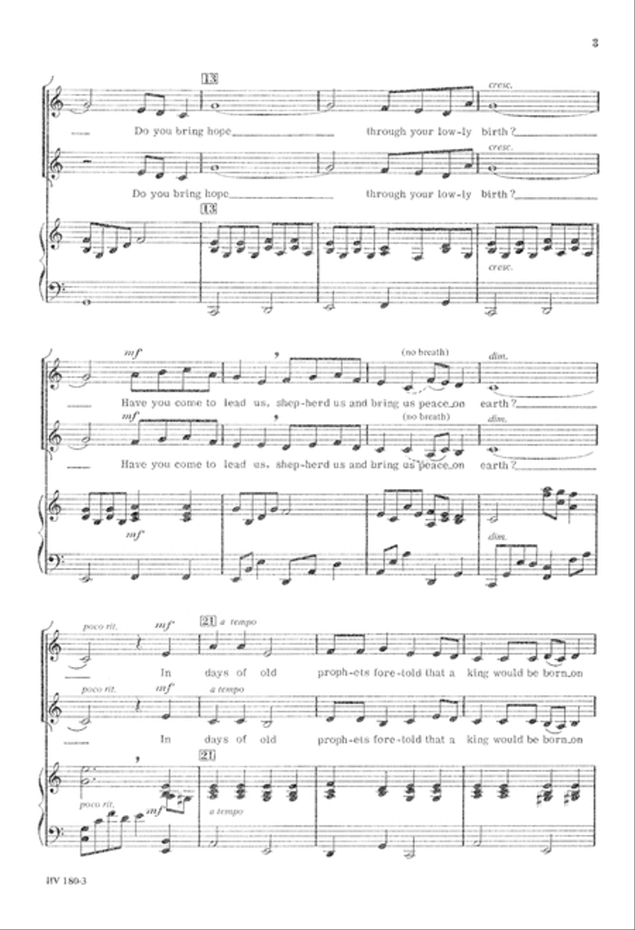 Bethlehem Boy Bethlehem Boy 2-Part scores gallery preview page 4