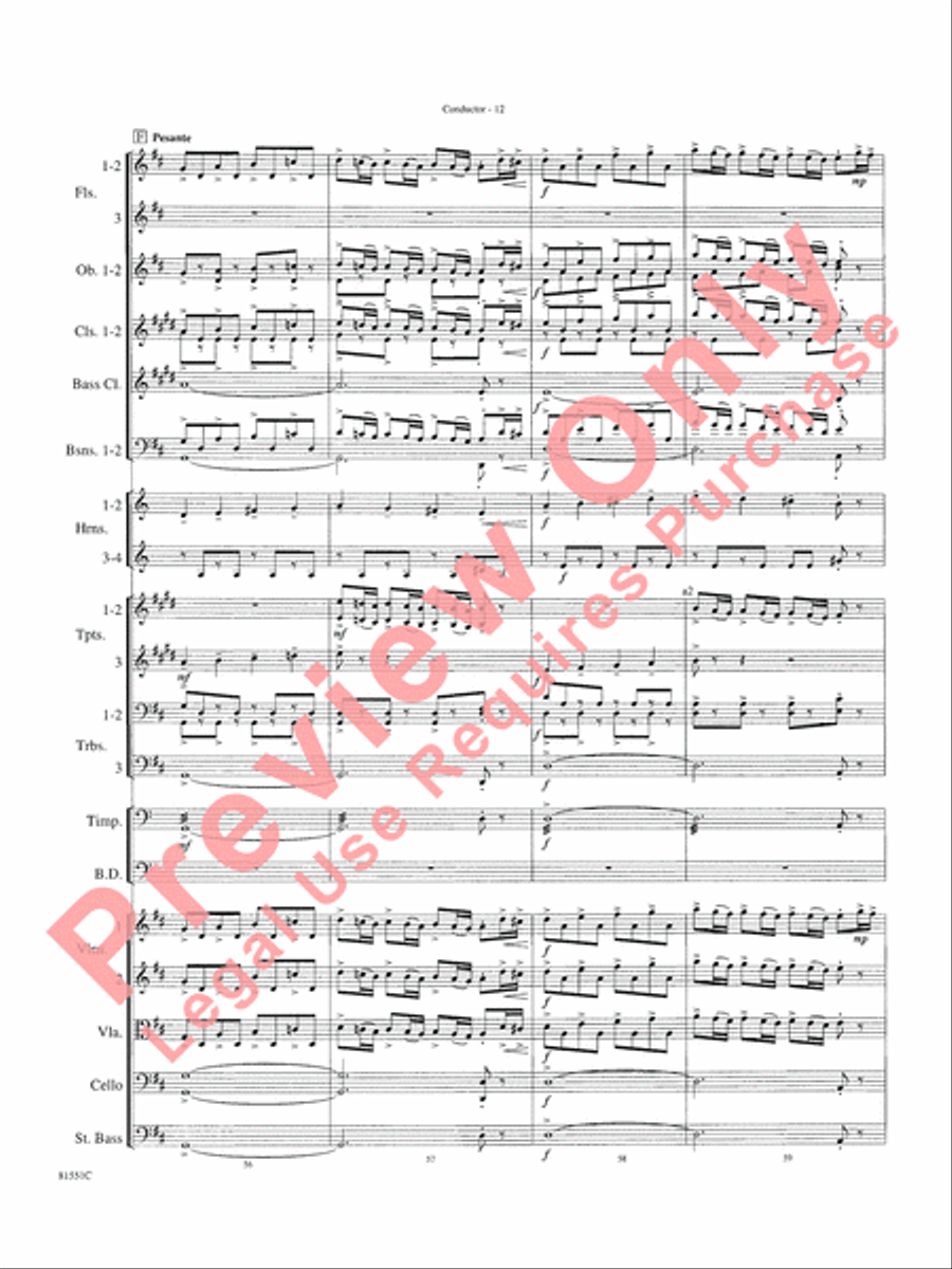 Toccata Full Orchestra scores gallery preview page 15