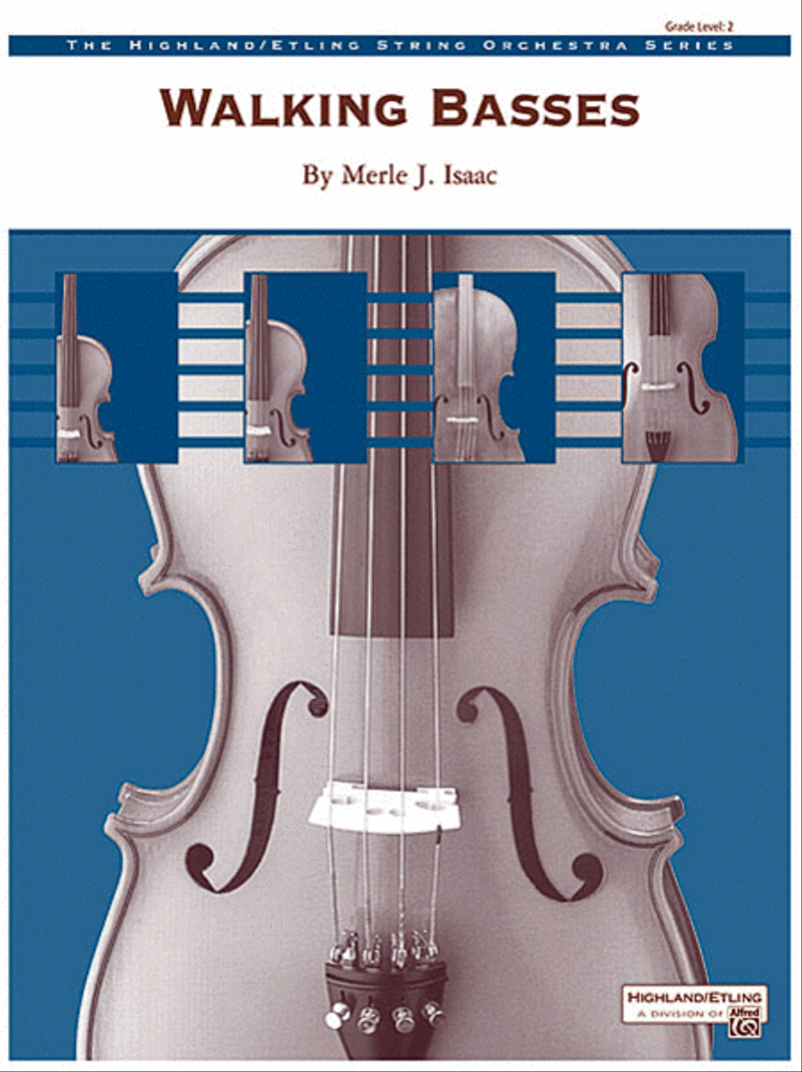 Walking Basses Walking Basses String Orchestra scores gallery preview page 1