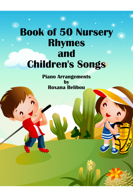 50 Nursery Rhymes and Children Songs Sheet Collection Easy Piano image number null