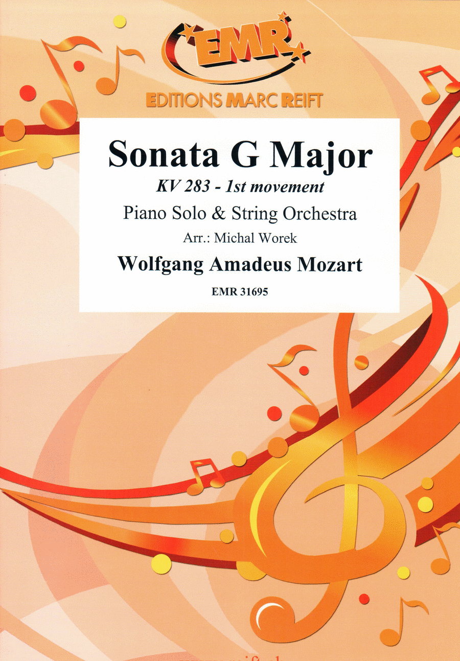 Sonata G Major String Orchestra scores gallery preview page 1