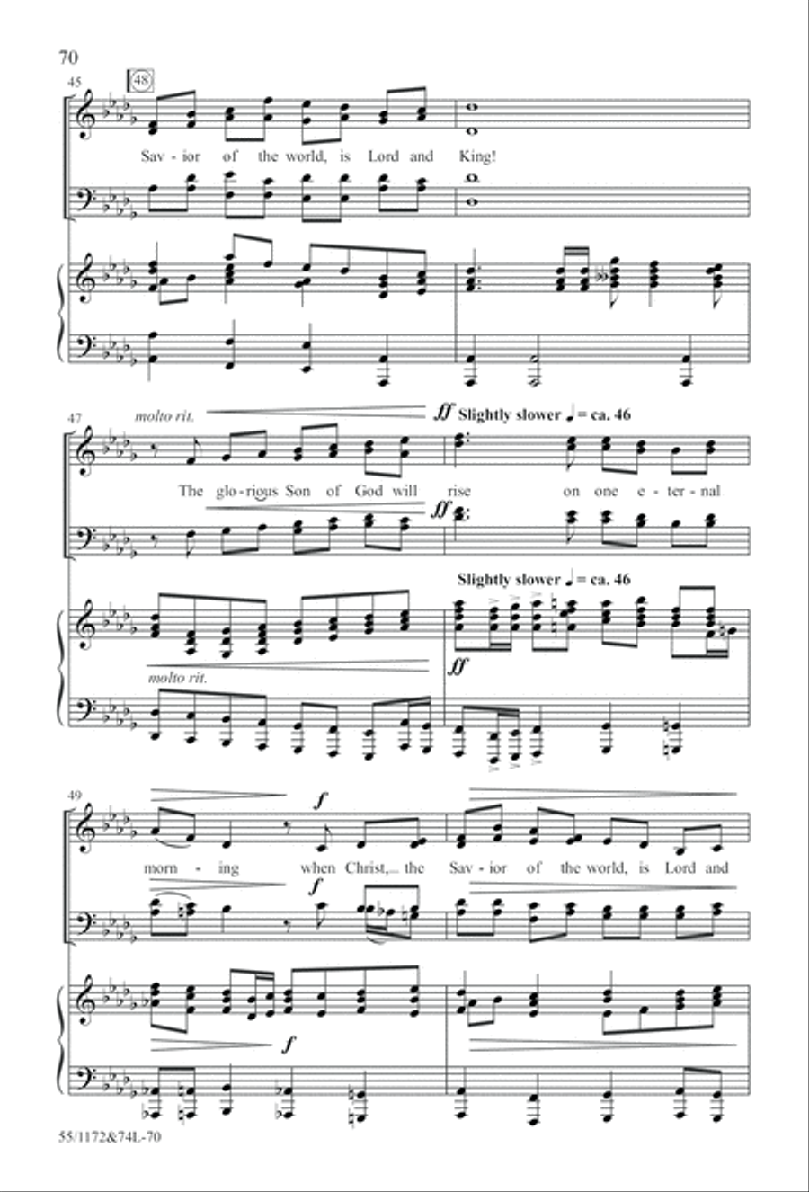 The Easter Story The Easter Story 4-Part scores gallery preview page 71