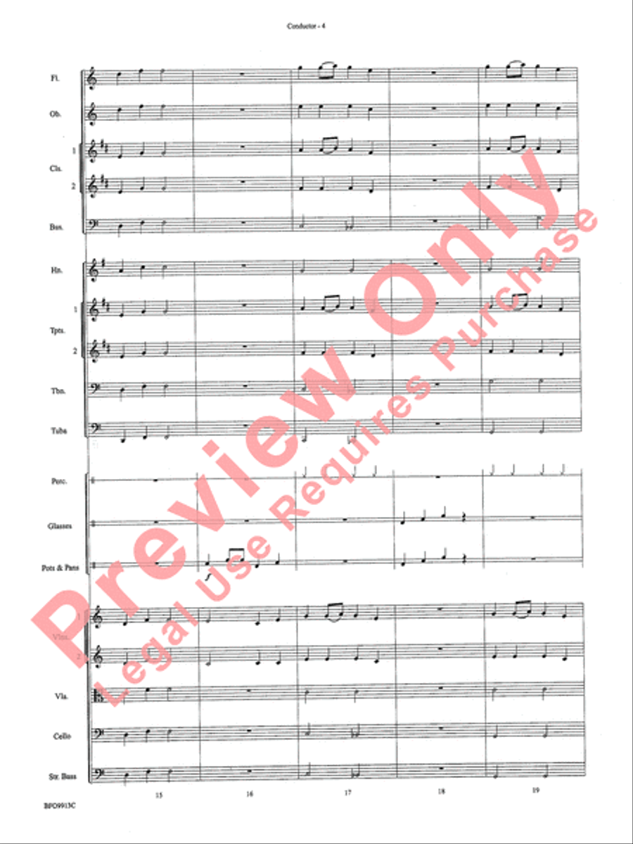 Christmas in the Kitchen Christmas in the Kitchen Full Orchestra scores gallery preview page 6