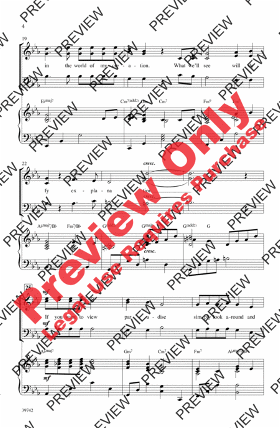 Pure Imagination 3-Part scores gallery preview page 4