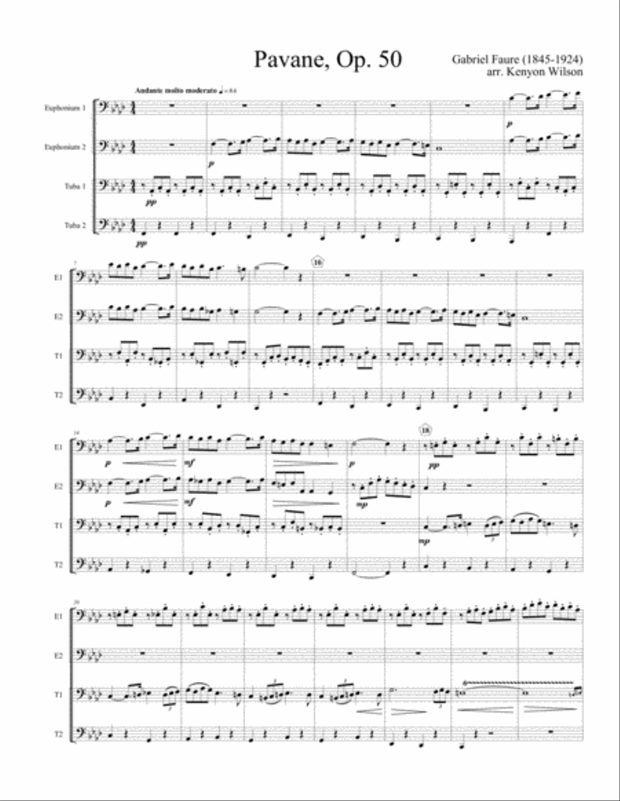 Pavane EETT scores gallery preview page 2