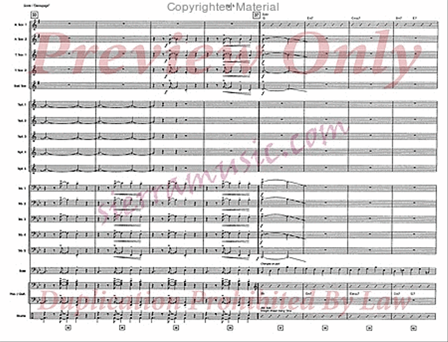 Decoupage Jazz Ensemble scores gallery preview page 6