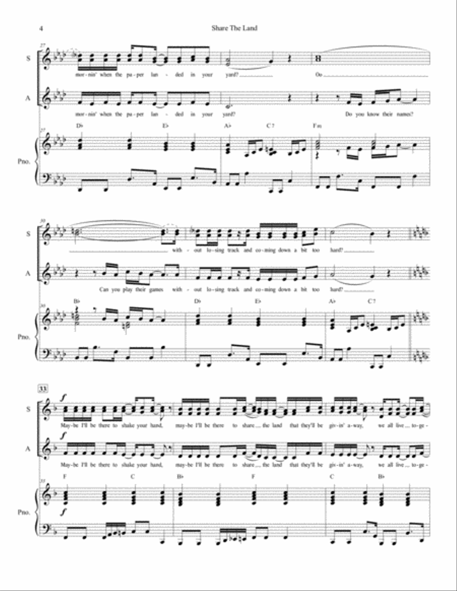 Share The Land SSA scores gallery preview page 4