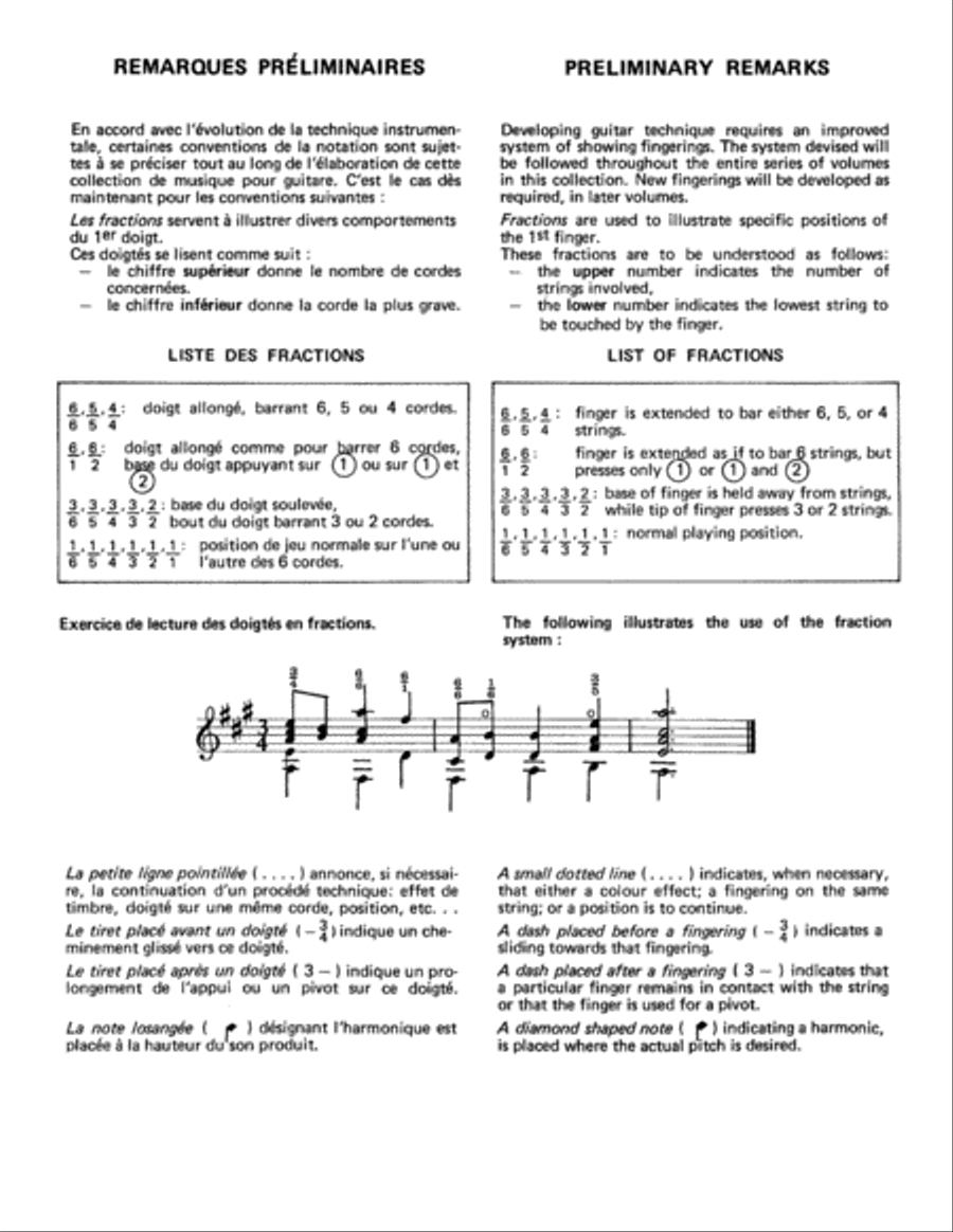 Musique pour guitare seule, Vol. 2 Classical Guitar scores gallery preview page 4