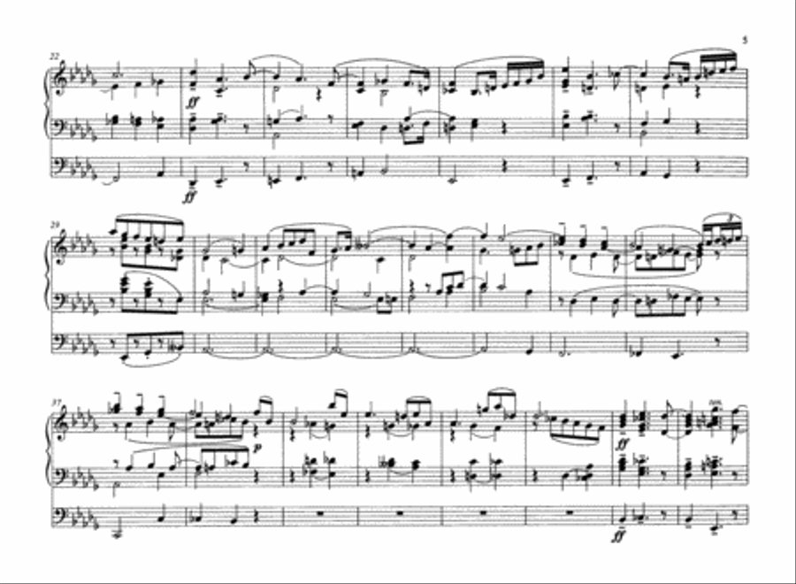 Four Pieces Organ scores gallery preview page 2