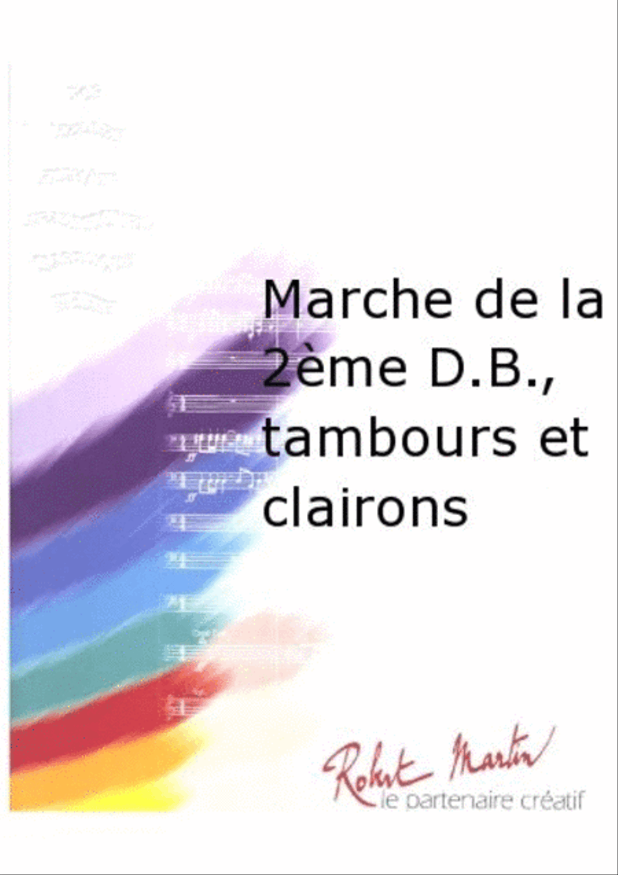 Marche de la 2eme D.b., Tambours et Clairons Concert Band scores gallery preview page 1