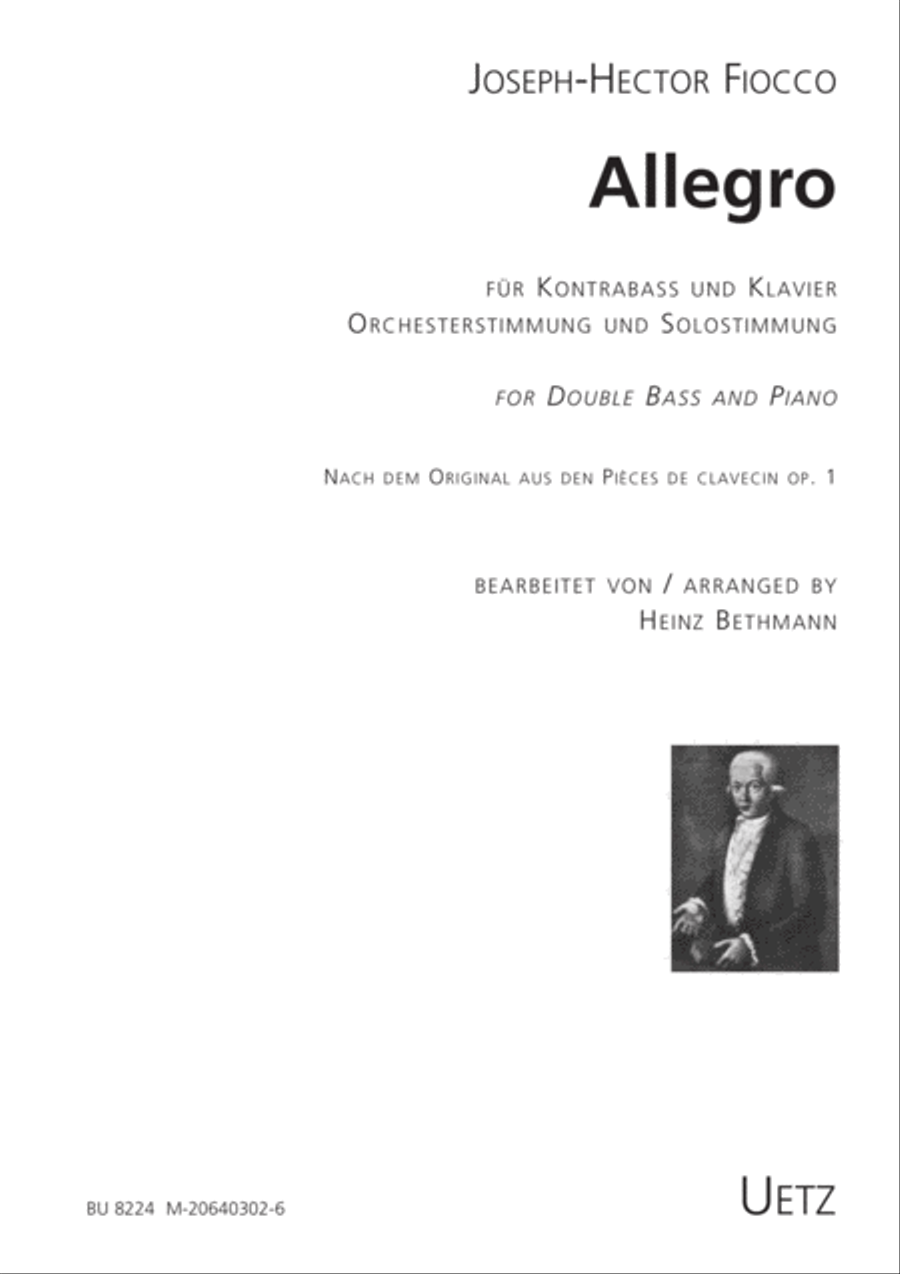 Allegro Allegro Double Bass scores gallery preview page 2