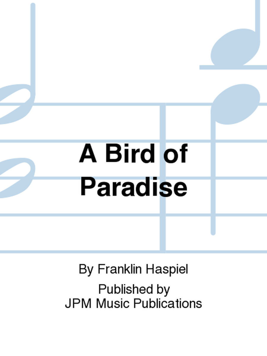 A Bird of Paradise