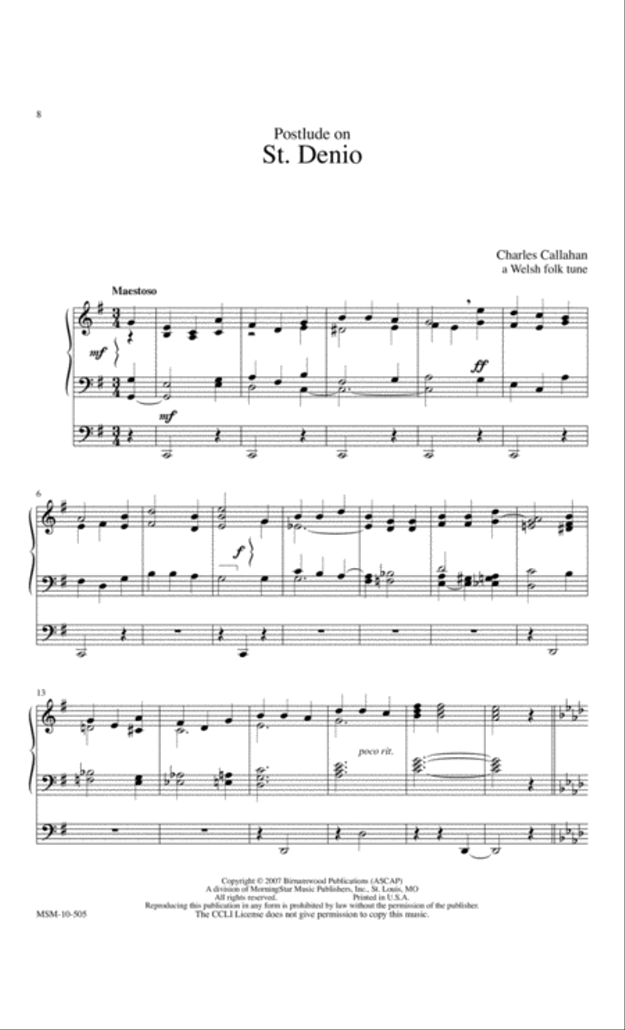 The Rejoicing Organ scores gallery preview page 4