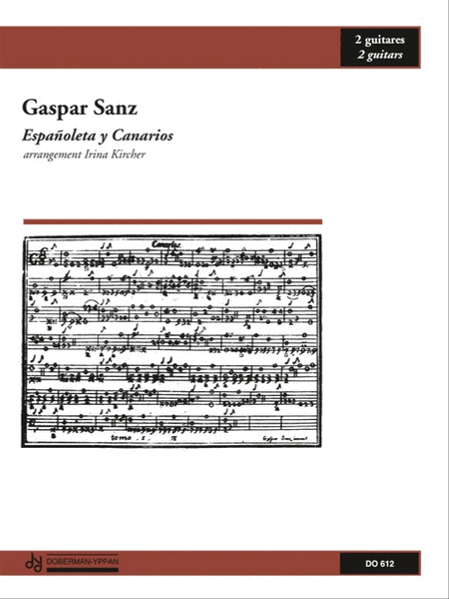 Espanoleta y Canarios Classical Guitar scores gallery preview page 1