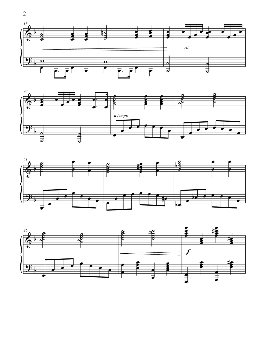 We've a Story to Tell to the Nations We've a Story to Tell to the Nations Piano Solo scores gallery preview page 2