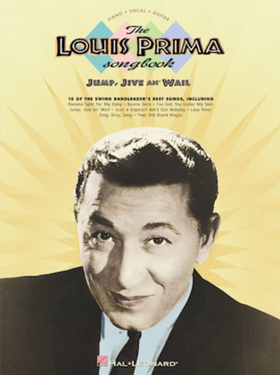 Book cover for The Louis Prima Songbook